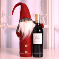 Nueva decoración navideña creative rudolf rudolf regal de regalos bolsas de botella de botella de champán suministros de decoración de botellas de champán